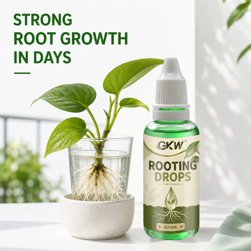 Root Stimulator Liquid - 40ml Wurzelstimulator-Flüssigkeit, nährt Pflanzenwurzeln und fördert