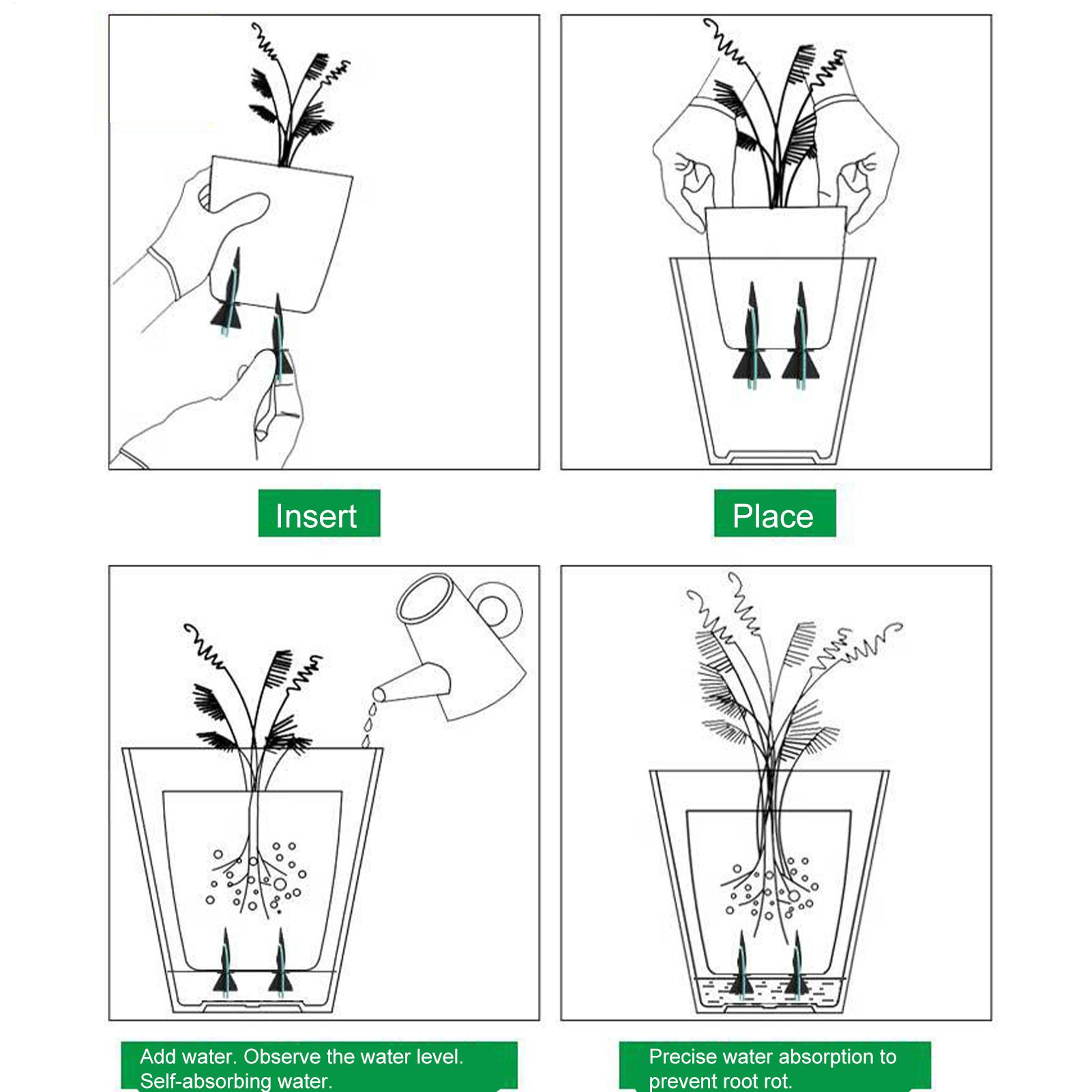Selbstbewässernde Pflanzgefäße – Self Watering Insert Bewertung und Preis