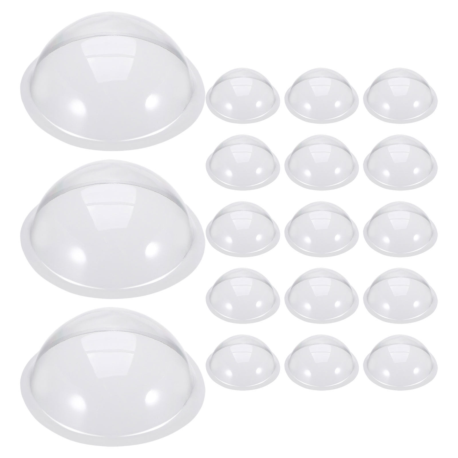 18 Stück durchsichtige Kunstst – Plastic Dome Clear Bewertung und Preis