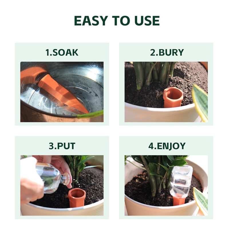 Terrakotta-Bewässerungsspikes, – Self Watering Insert Bewertung und Preis